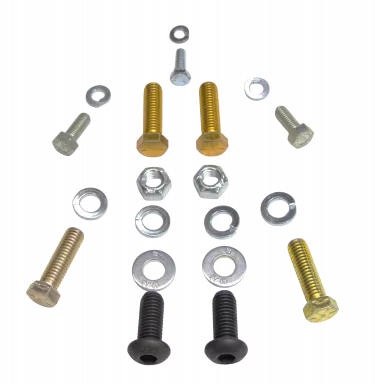 Install Hardware Kit, Ford Front Shift T-5 w/Steel Bellhousing or Adapter Plates